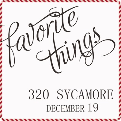 favorite things 2013