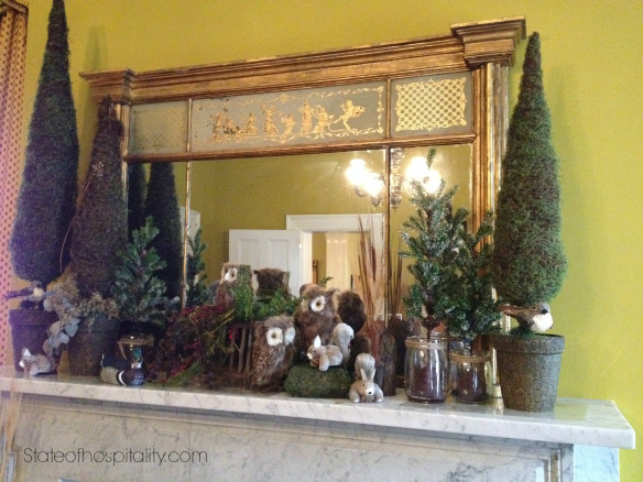 mansion animal mantel pic