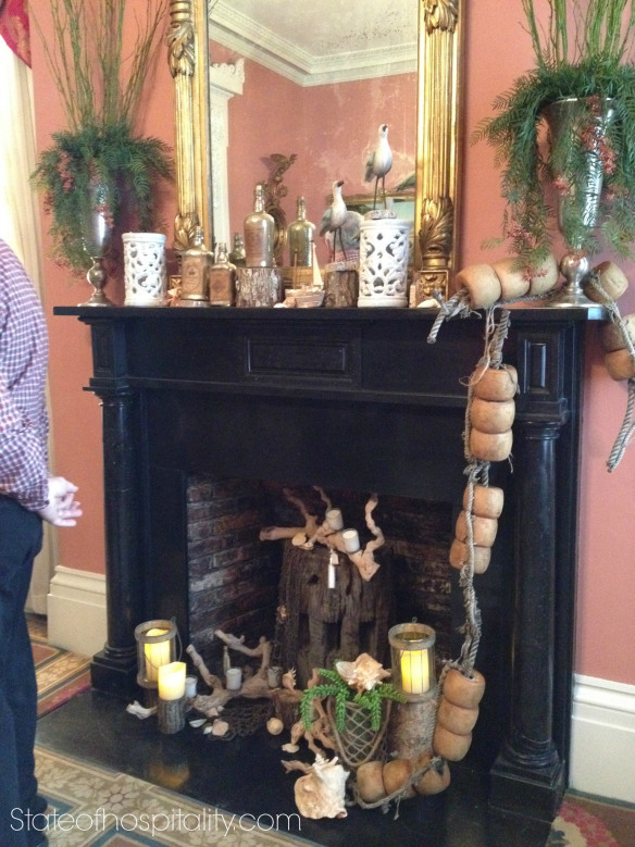 mansion coast room mantel pic