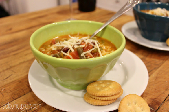 bowl of italian sausage soup2
