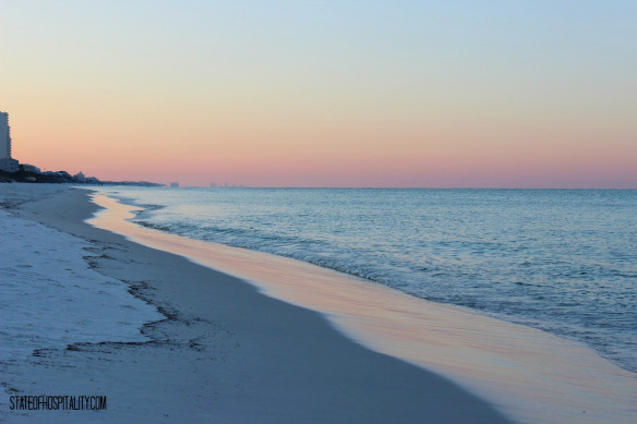 dawn on beach 2