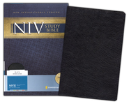 Zondervan NIV (1984) Study Bible--bonded leather, black -