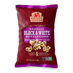 Popcorn, Indiana Drizzled Black & White Kettlecorn